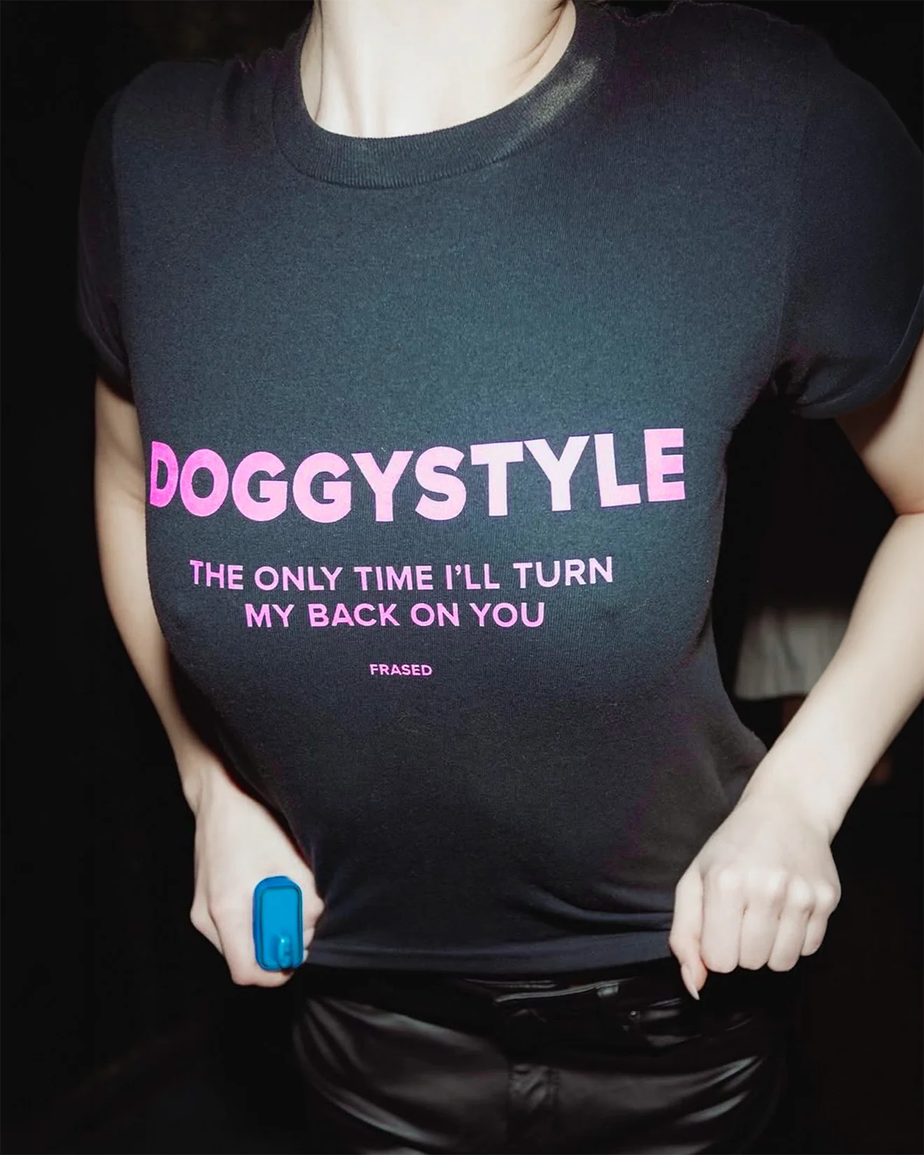 DOGGYSTYLE THE ONLY TIME I'LL TURN MY BACK ON YOU - BABY TEE - Image 5