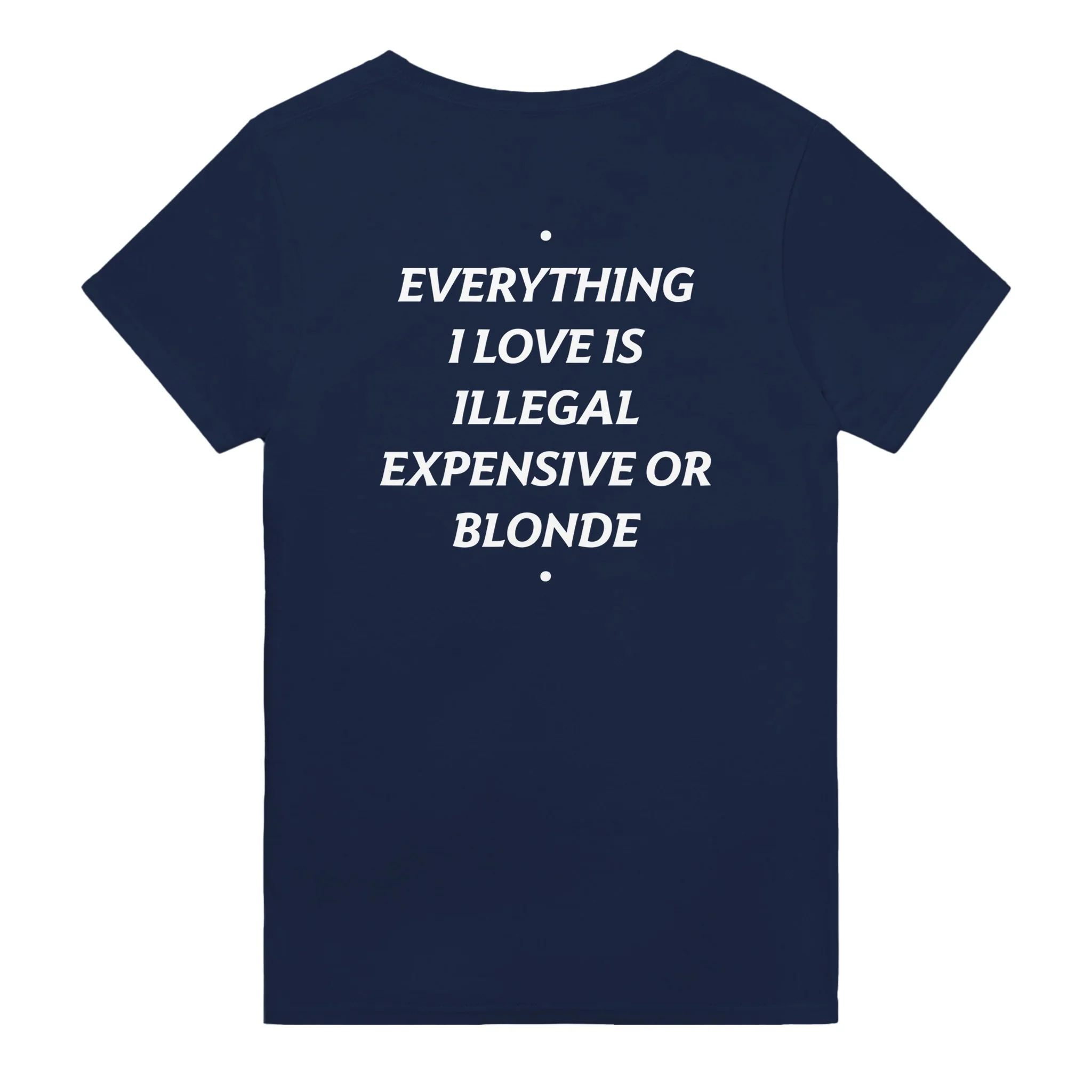 EVERYTHING I LOVE IS ILLEGAL, EXPENSIVE OR BLONDE - Image 4