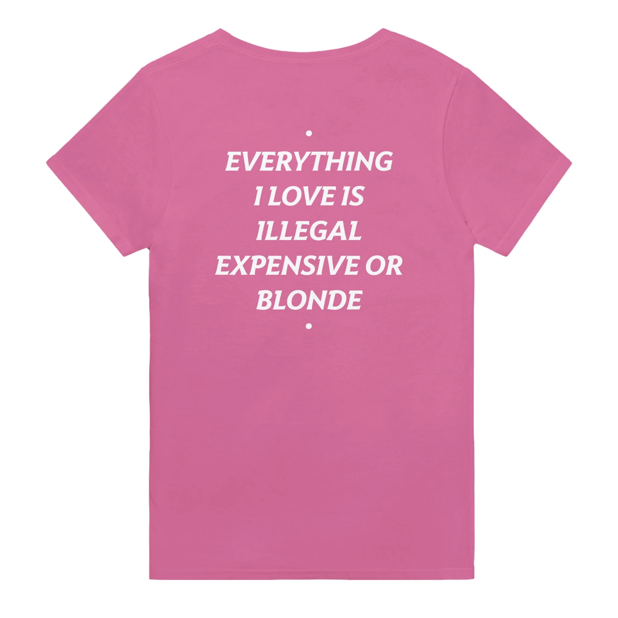 EVERYTHING I LOVE IS ILLEGAL, EXPENSIVE OR BLONDE - Image 5