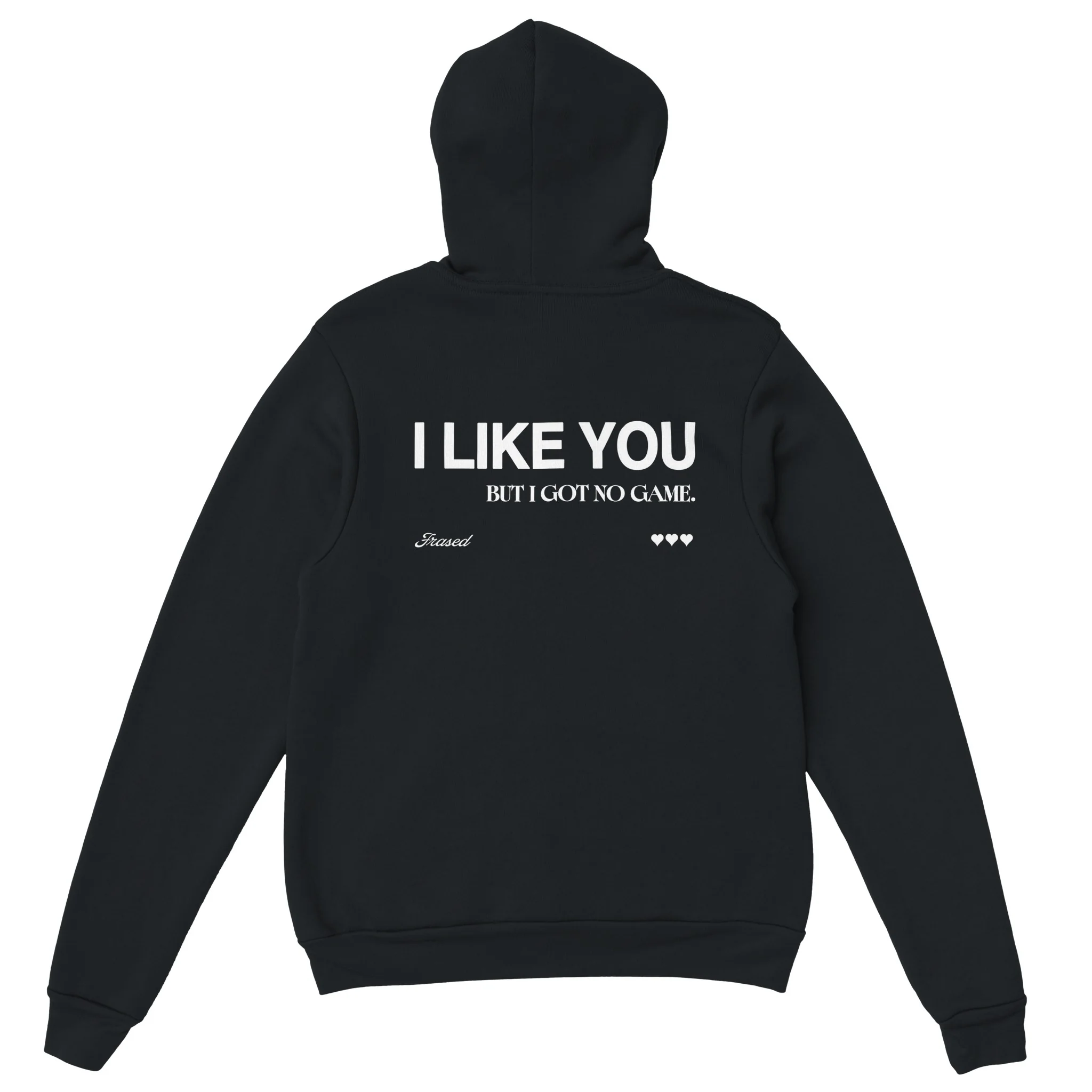 I LIKE YOU BUT I GOT NO GAME. - HOODIE - Image 3