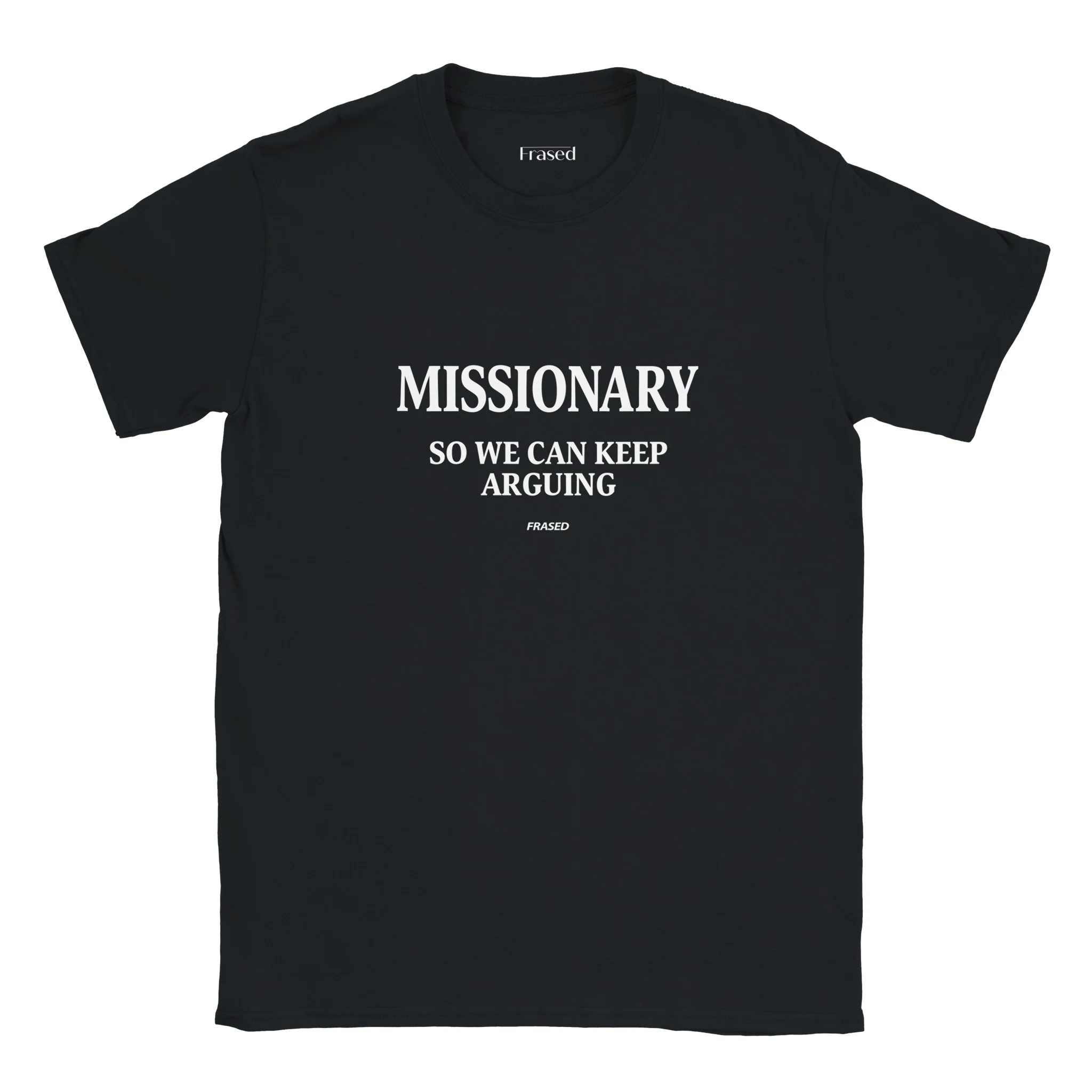 MISSIONARY SO WE CAN KEEP ARGUING - BABY TEE - Image 5